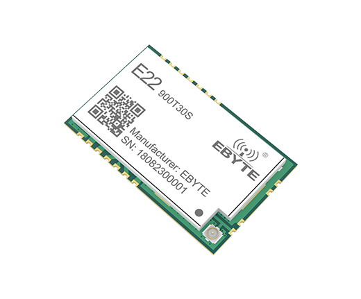 【LoRa模塊】SX1262芯片方案低功耗無(wú)線串口模塊E22-900T30S