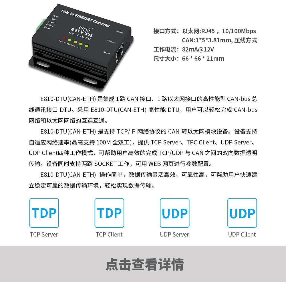 產(chǎn)品動(dòng)態(tài)_E810-DTU(CAN-ETH)_CN