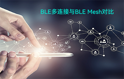 BLE（藍牙模塊）多連接無線通信與BLE Mesh（藍牙自組網(wǎng)模組）拓撲結(jié)構(gòu)對比