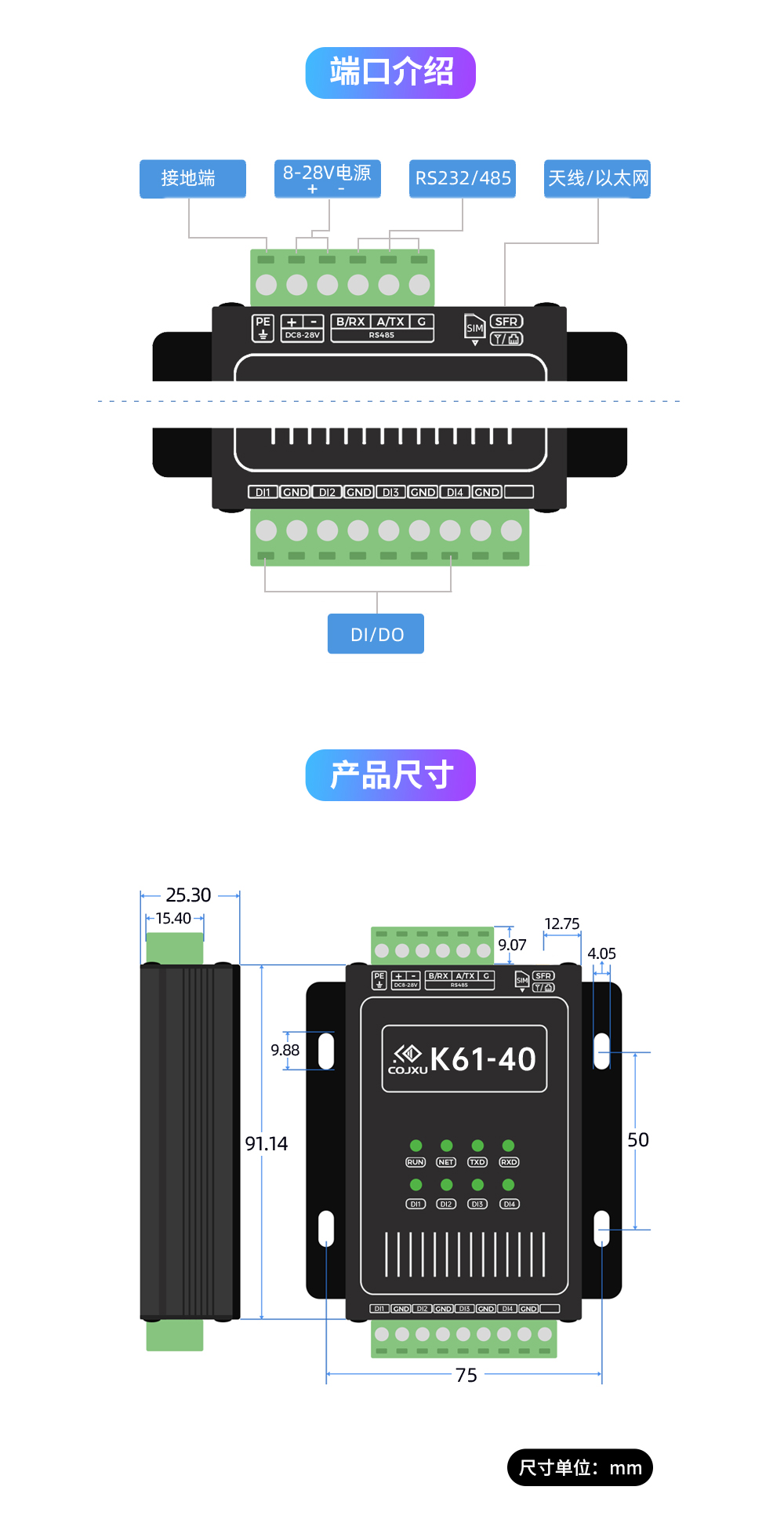 K61-DL20 開關(guān)量同步對傳模塊詳情_09
