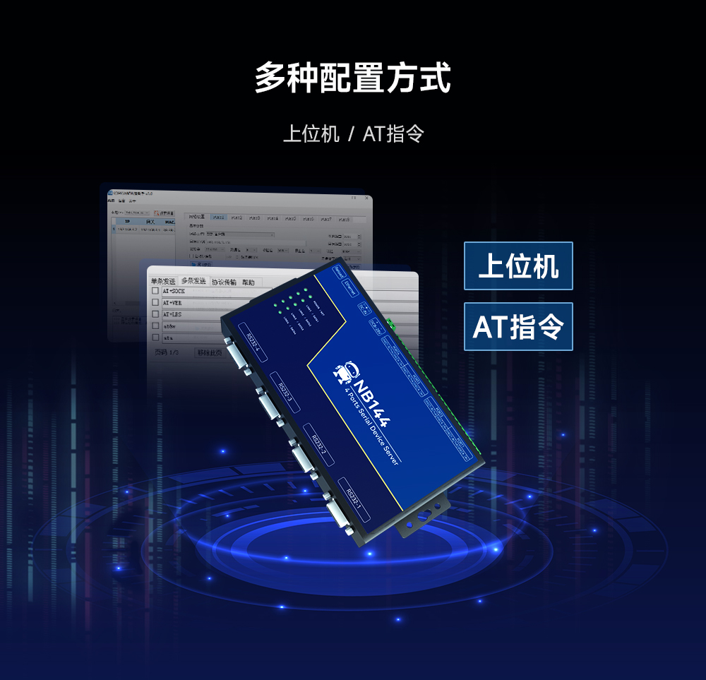 工業(yè)級(jí)4路串口服務(wù)器（11）