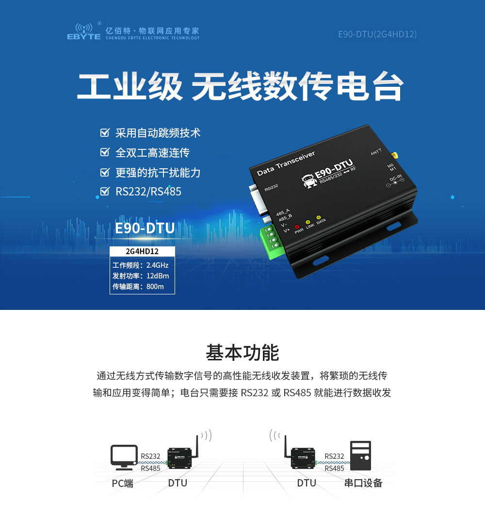 E90-DTU(2G4HD12) -無(wú)線數(shù)傳電臺(tái) (1)