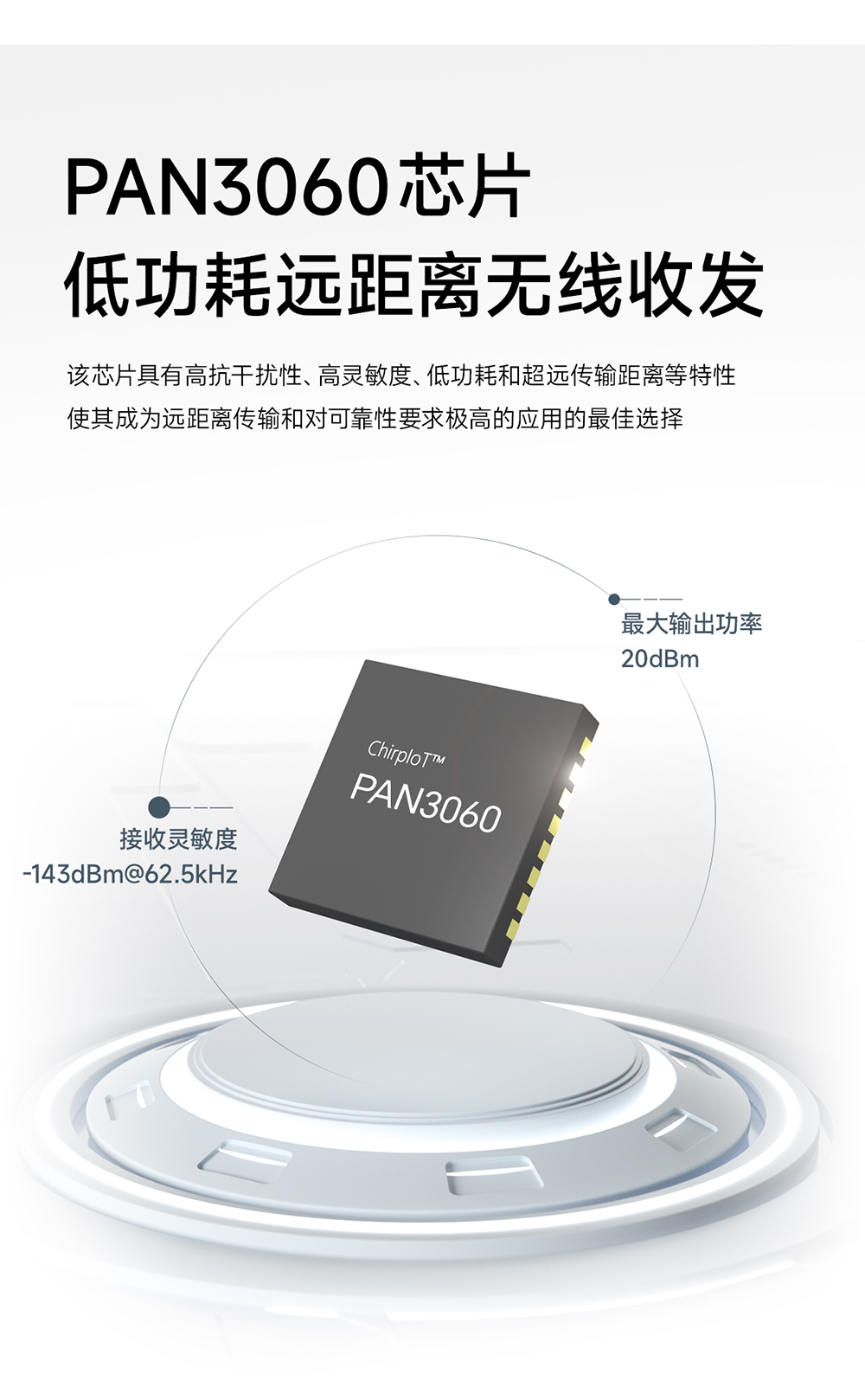 E290-900T20S磐啟微PAN3060芯片無線模塊 (4)