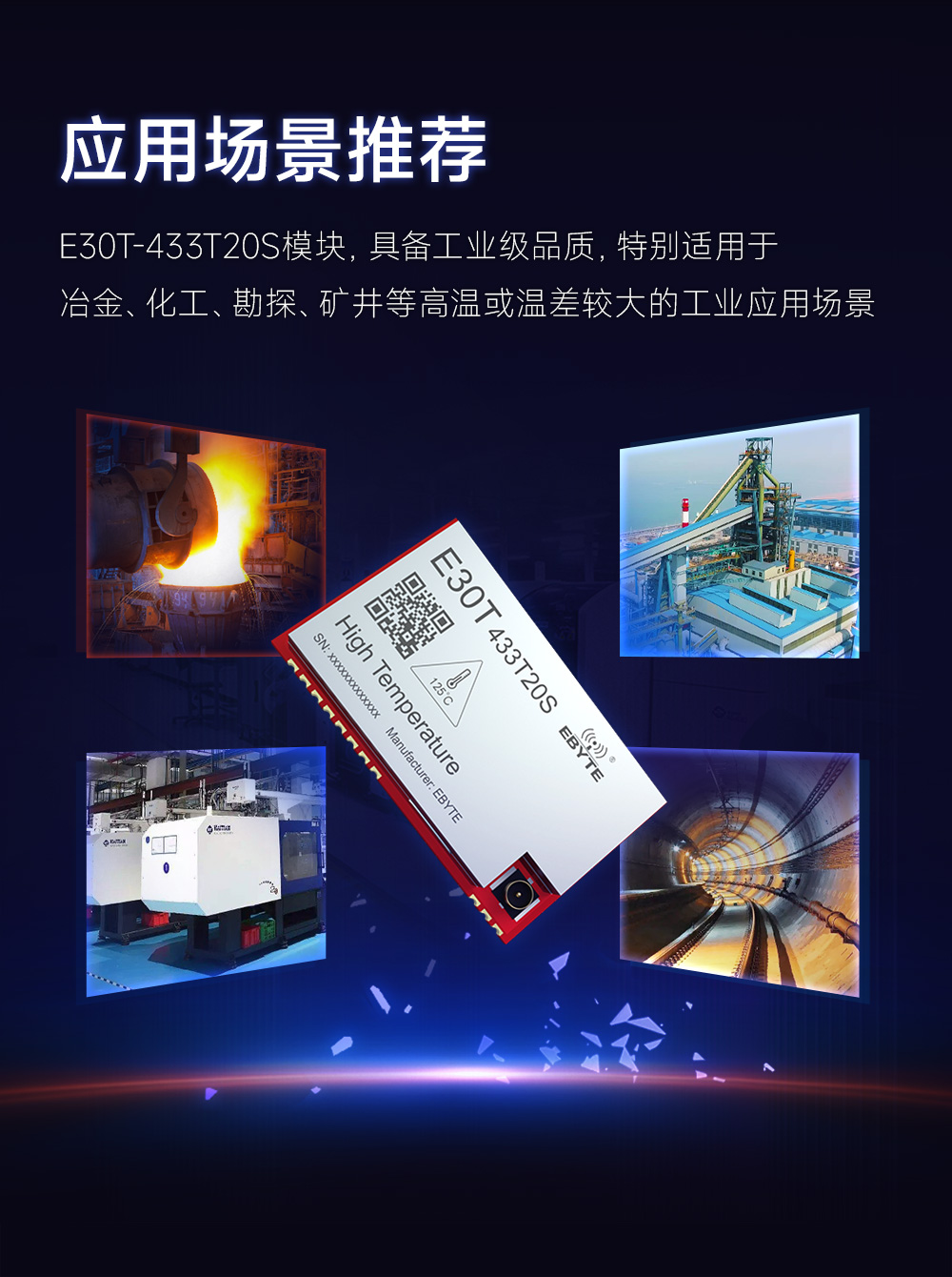 E30T-433T20S(125℃)耐高溫?zé)o線串口模塊詳情簡介 (7)