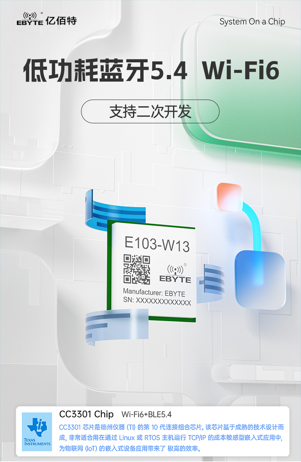 wifi6+BLE藍(lán)牙5.4雙模WIFI模塊 (1)