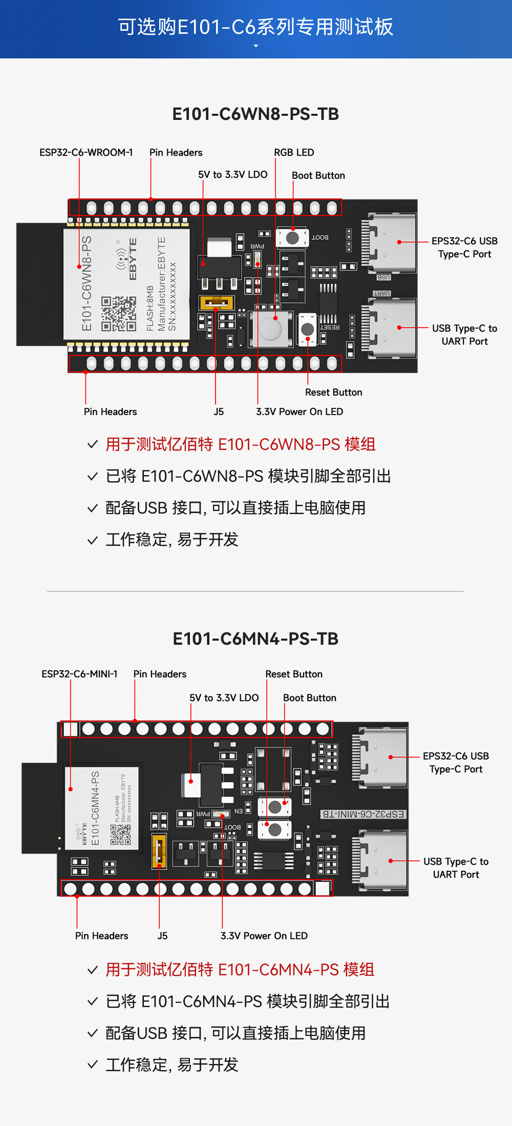 E101-C6WN8-PS 雙模藍(lán)牙WiFi模塊詳情_(kāi)12