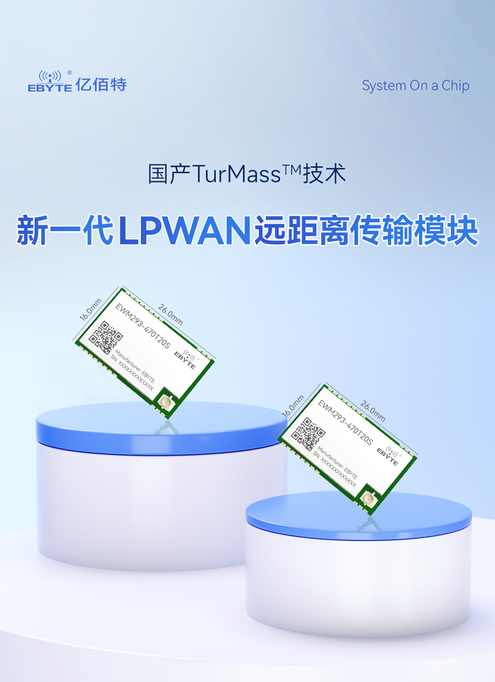 EWM293-470T20S 國(guó)產(chǎn)TurMass技術(shù)LPWAN遠(yuǎn)距離傳輸模塊 (1)