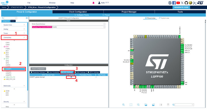 15 STM32單片機的M系列LoRa模塊透傳教程