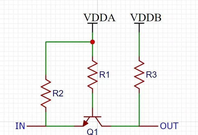 三極管電平轉(zhuǎn)換電路